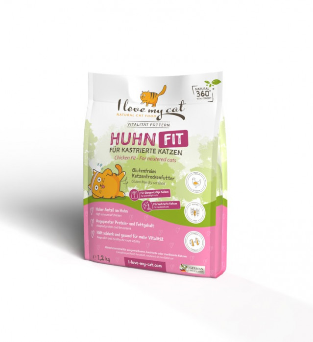 Trockenfutter mit Huhn (Light)